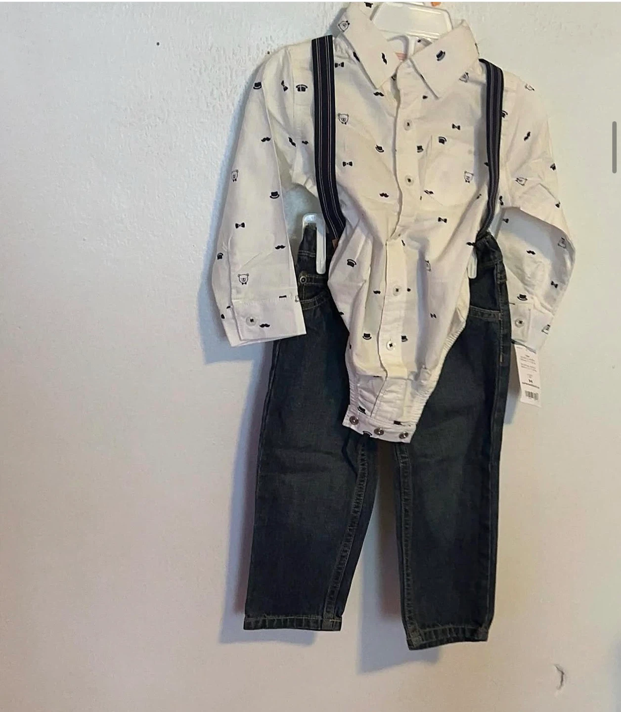 BOYS 2PC PANTS SUITE ( SIZE:18 MONTHS)