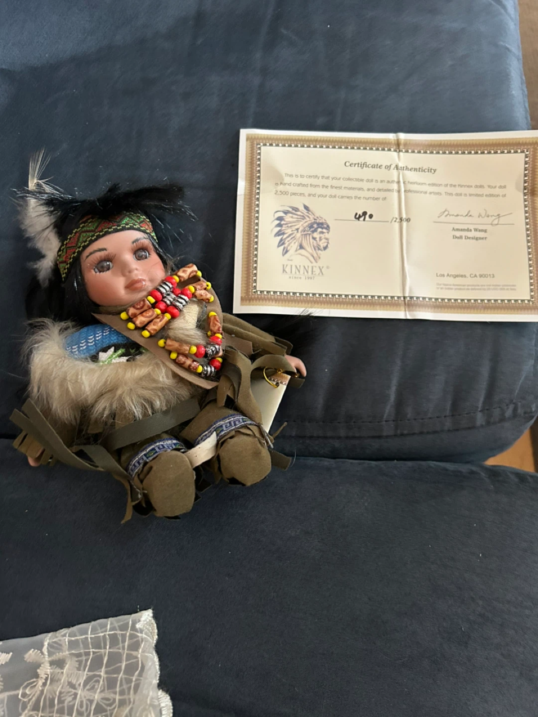 Kinnex Native American Inspired Doll - Limited Edition #490/2500