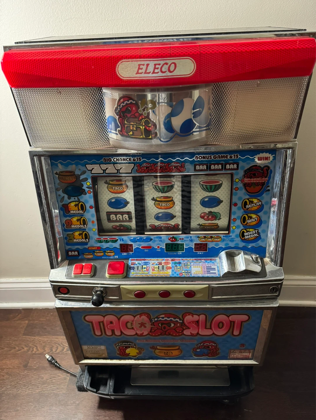 Eleco Taco Slot Pachinko Machine - photo 4