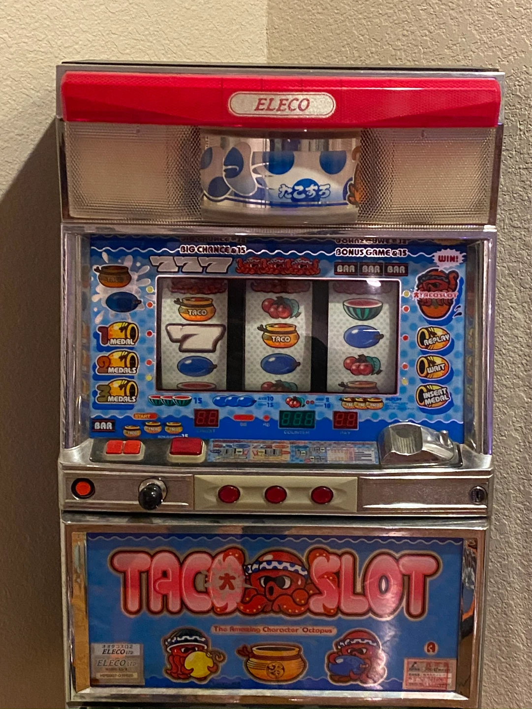 Eleco Taco Slot Pachinko Machine - photo 3