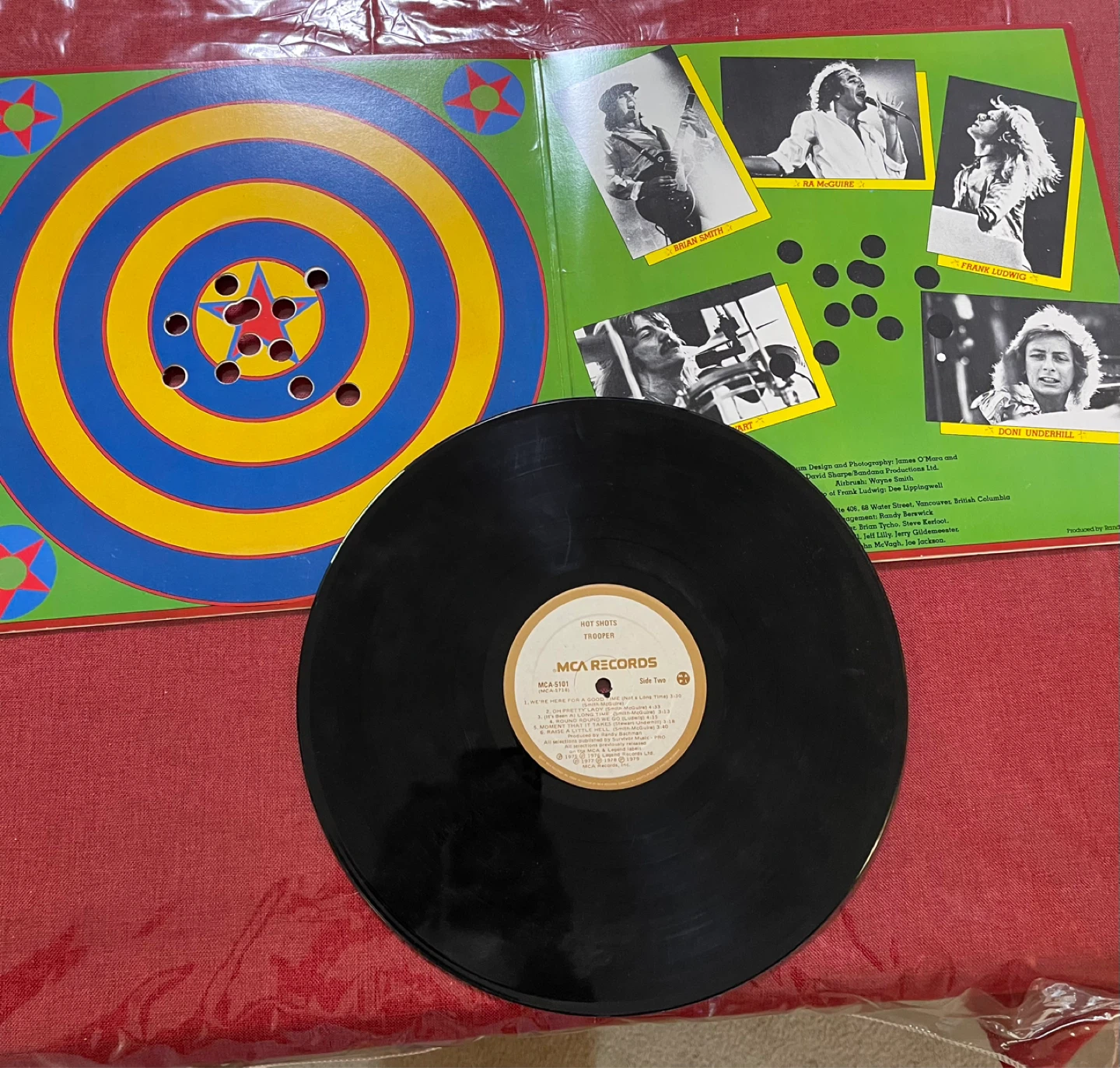 Trooper Hot Shots Vinyl Record - photo 2