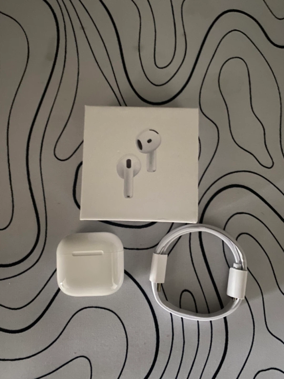 Apple AirPods 4th Generation with Charging Case and Cable