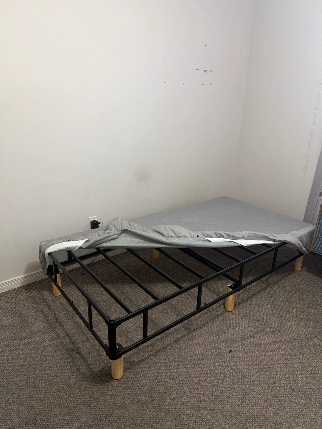Zinus Twin Bed Frame with Mattress - photo 5