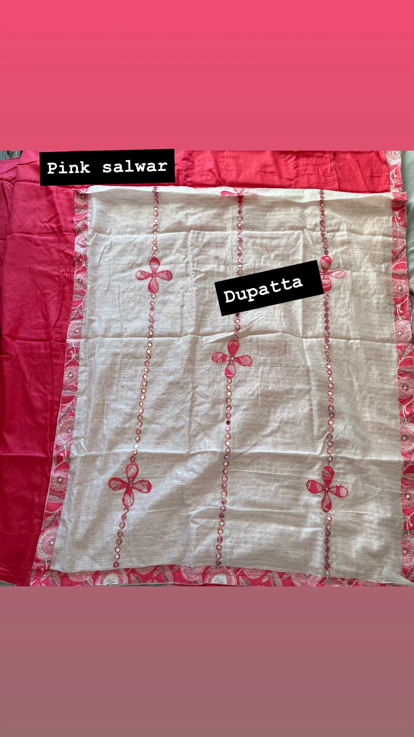 Pink Salwar Kameez with Dupatta - photo 2