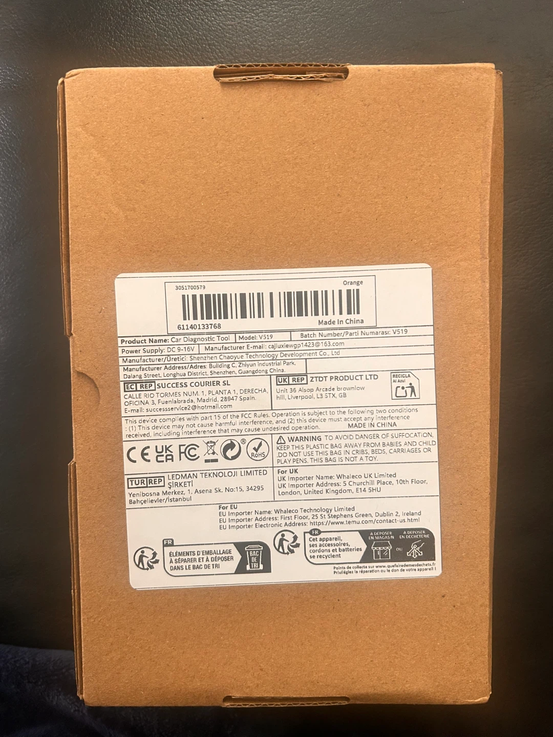OBD2 Automotive Diagnostic Tool Scanner - photo 5