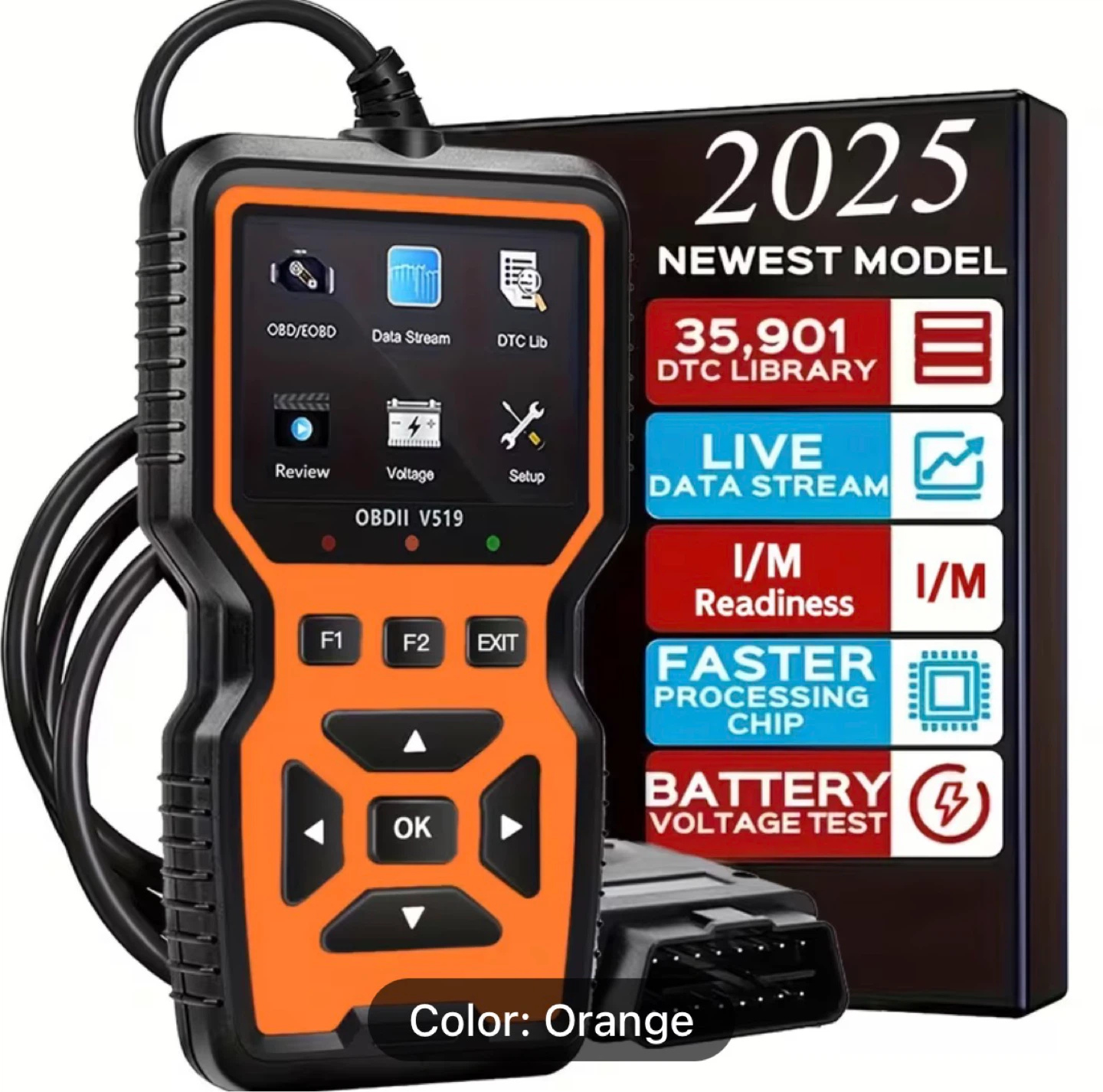 OBD2 Automotive Diagnostic Tool Scanner - photo 3