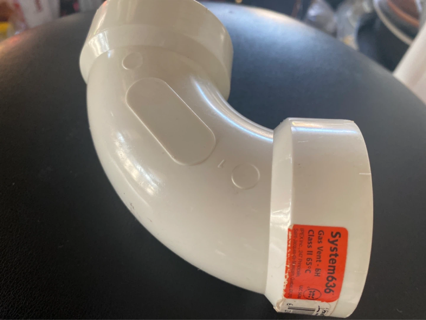 System636 Gas Vent 90 Degree Elbow
