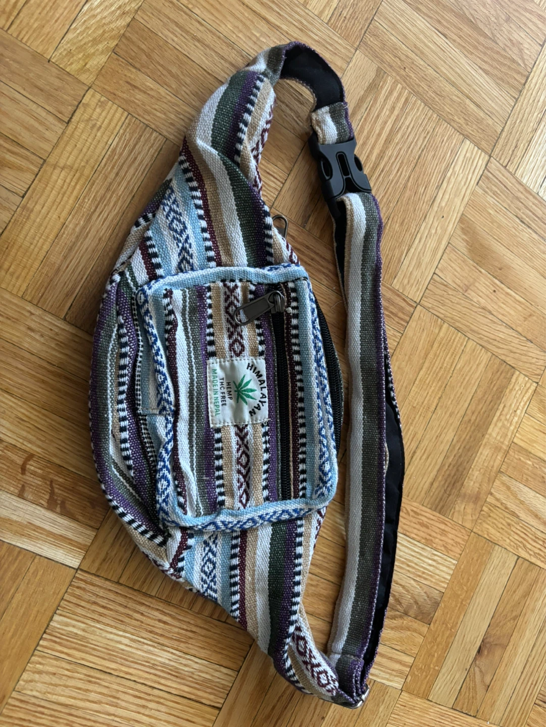 Himalayan Hemp Crossbody Bag