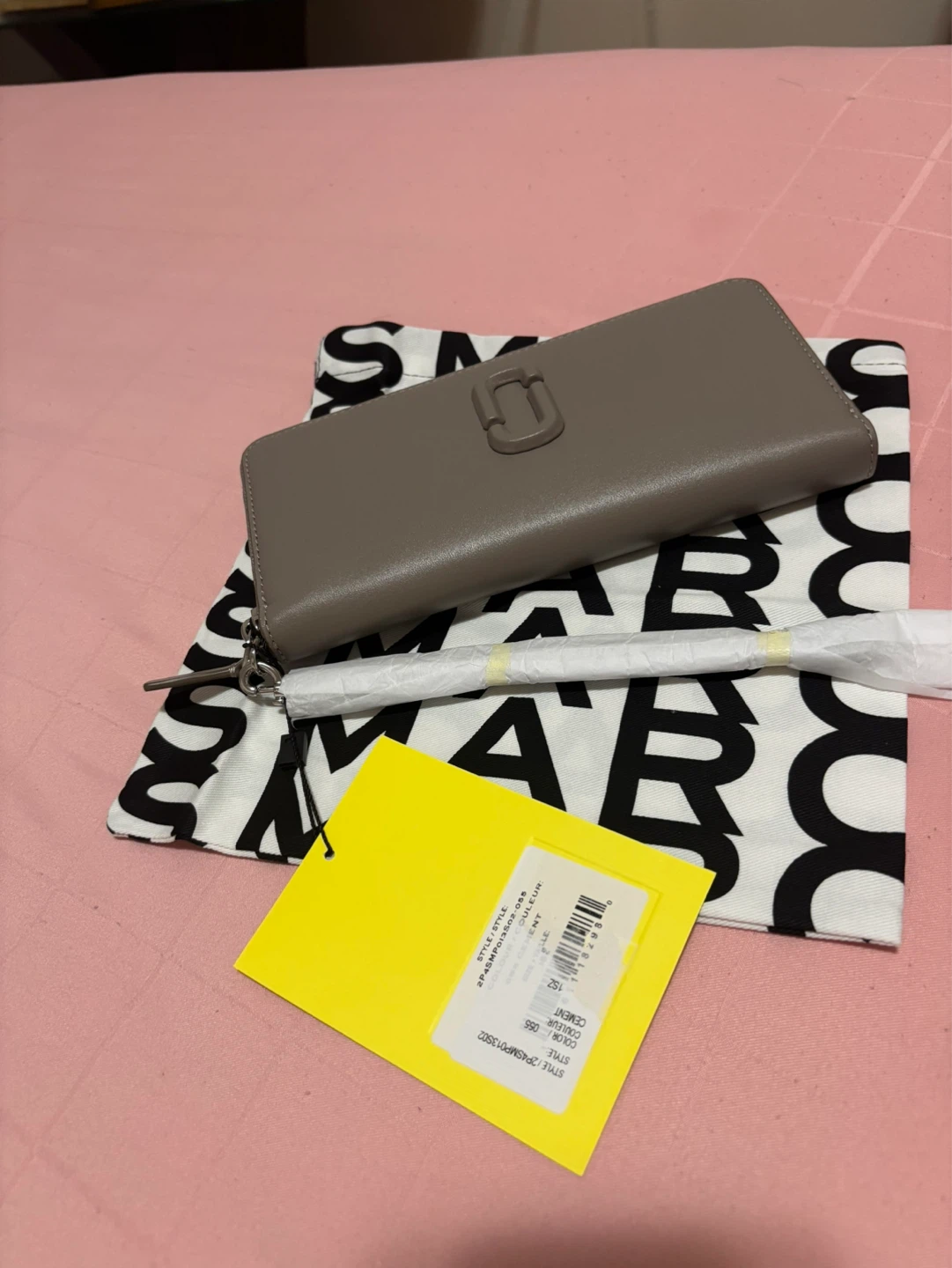 Marc Jacobs The J Marc Wallet Cement