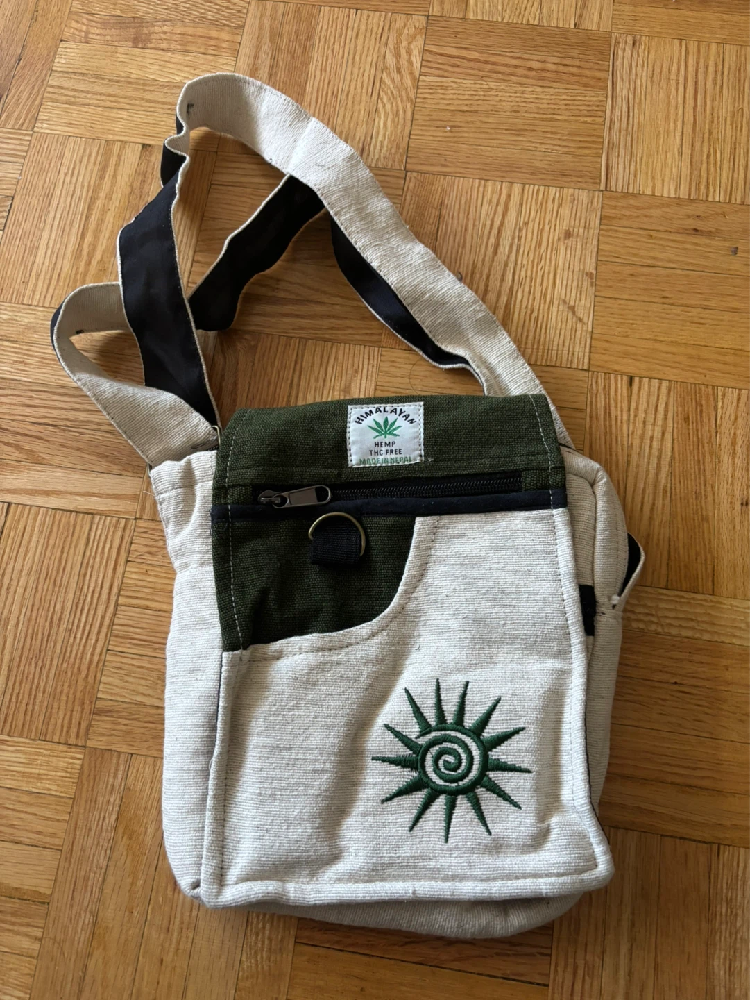 Himalayan Hemp Travel Pouch Bag