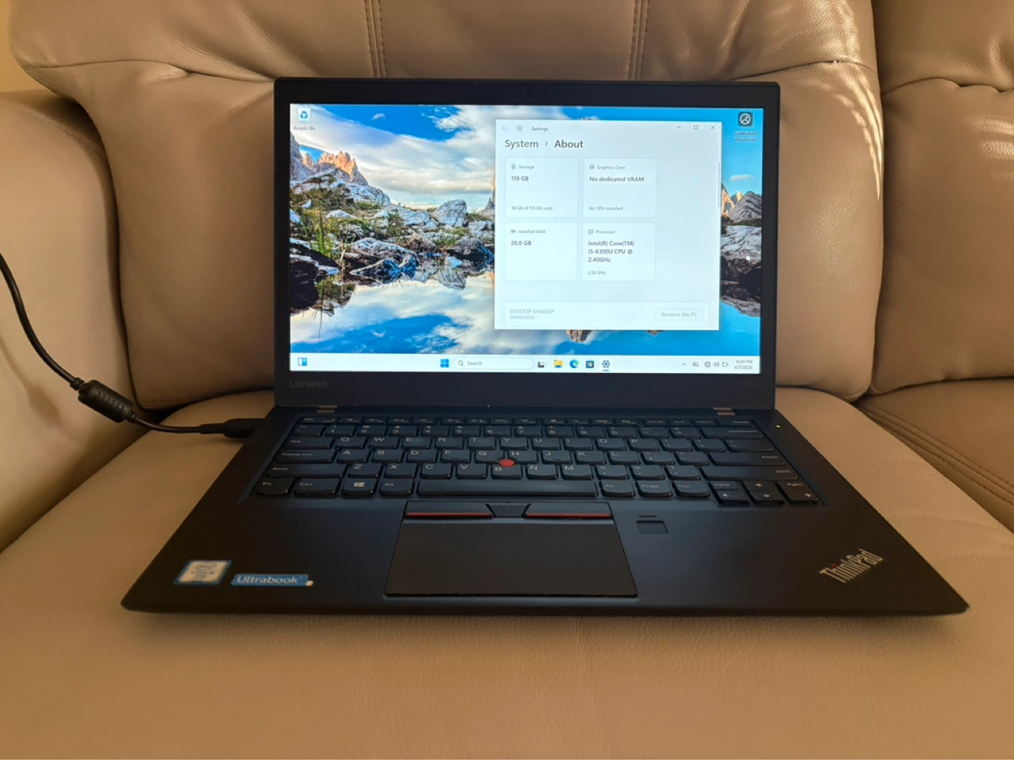 Lenovo ThinkPad T460S Ultrabook Laptop