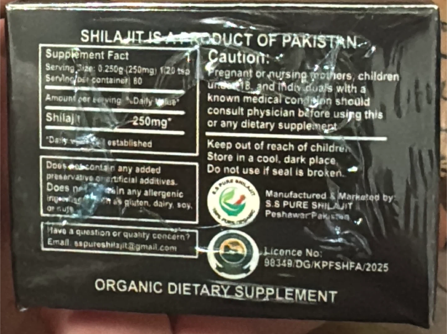 Salajit natural minerals multi vitamins - photo 4