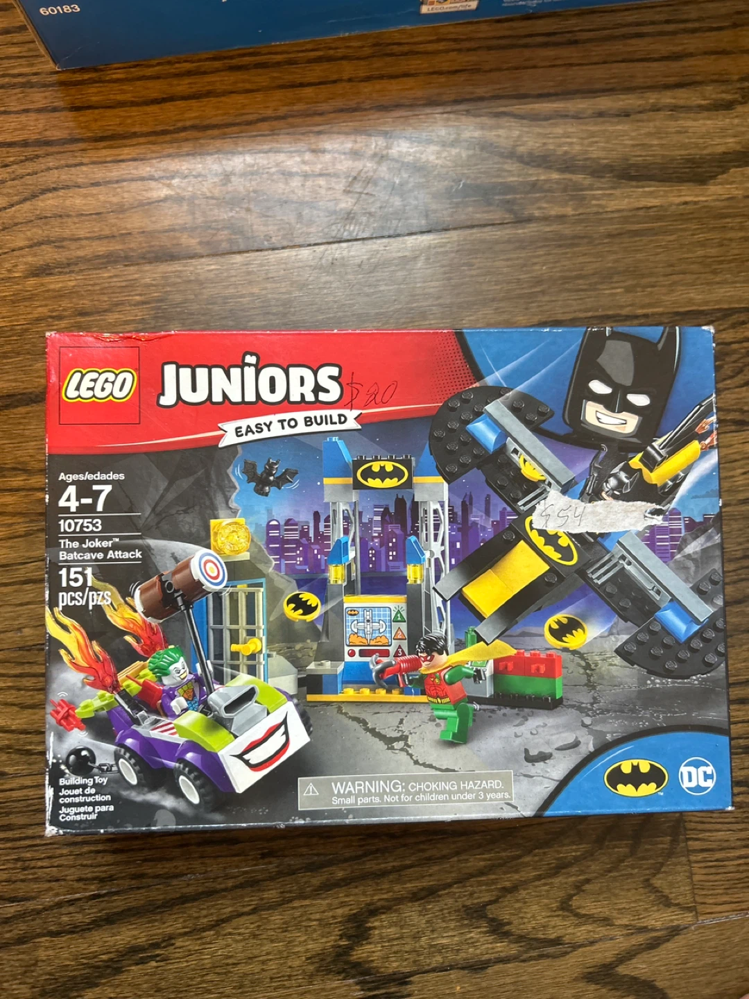 LEGO Juniors The Joker Batcave Attack 10753 Building Set