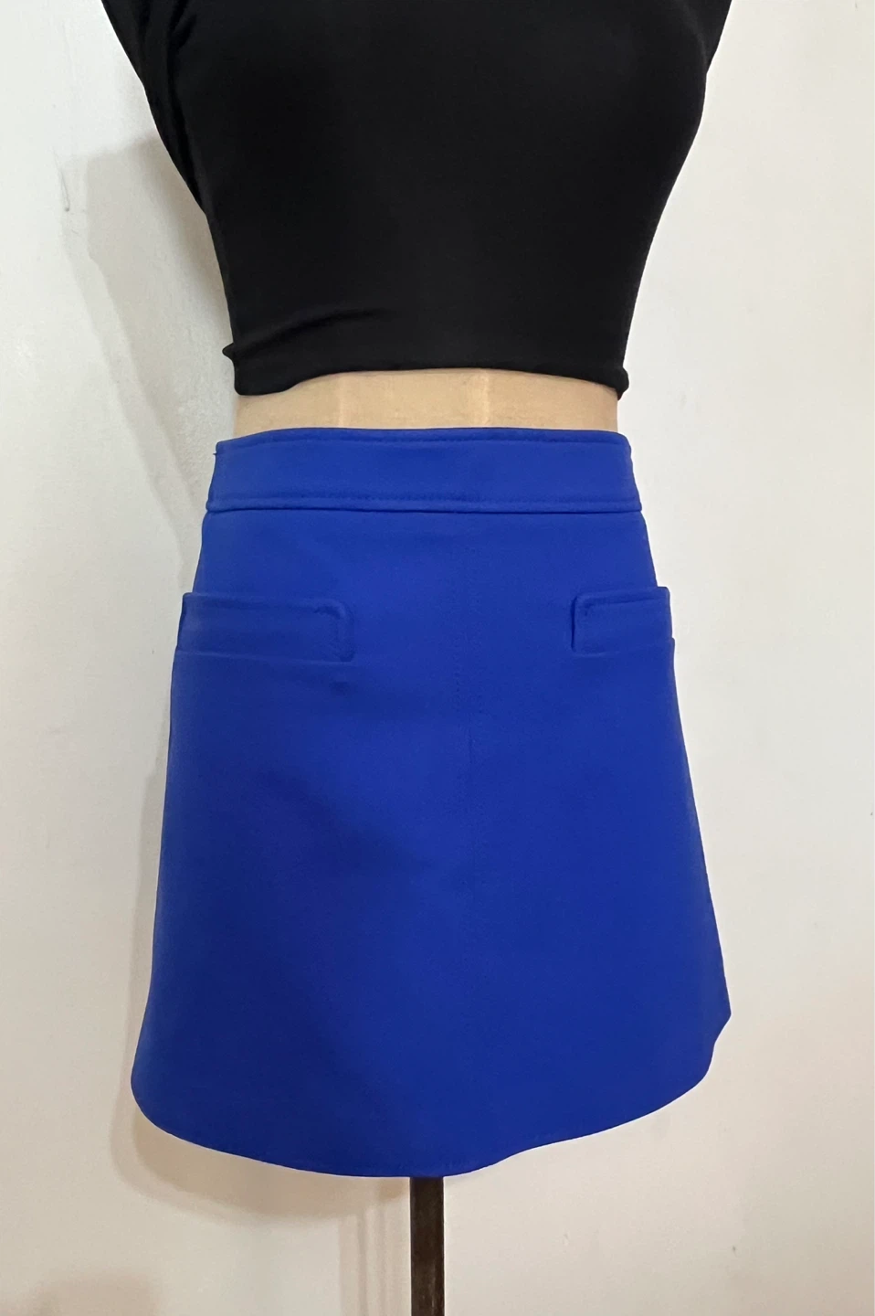 Zara Blue Mini Skirt - Size XS - photo 2