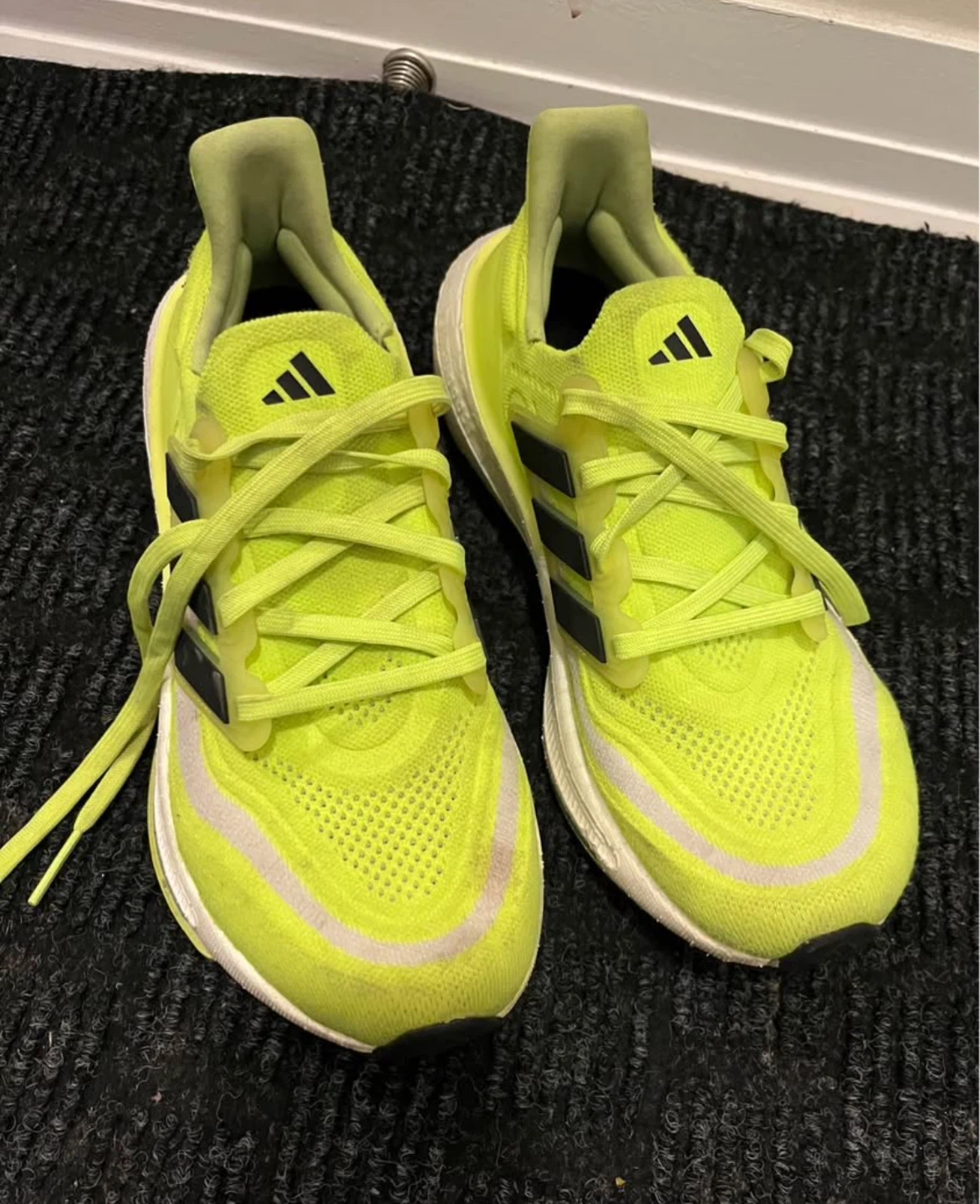 Adidas Ultraboost Running Shoes - Neon Yellow