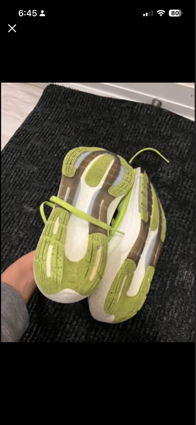 Adidas Ultraboost Running Shoes - Neon Yellow - photo 2
