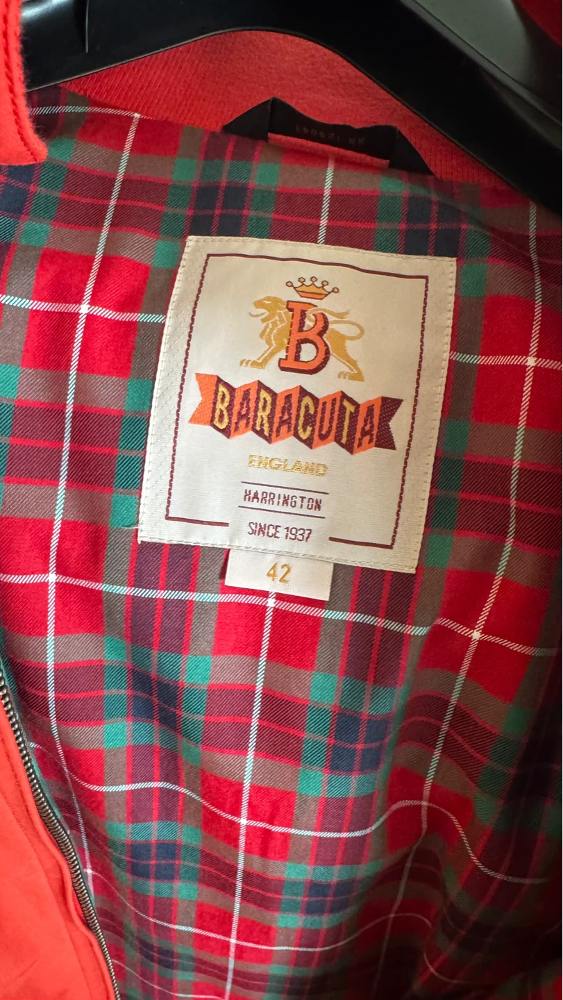 Baracuta G9 Jacket Fiery Red Size 42 - photo 2