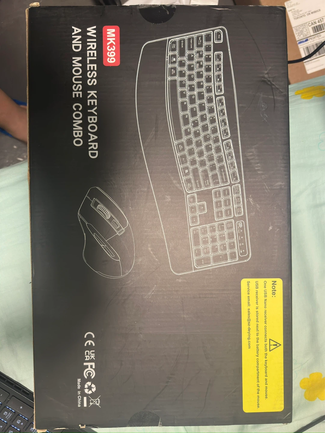 MK399 Wireless Keyboard and Mouse Combo
