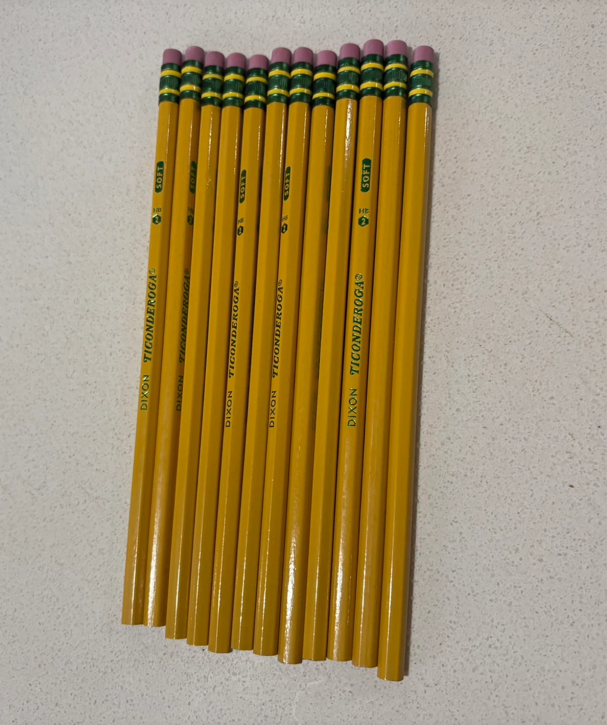 Dixon Ticonderoga Soft HB #2 Pencils (12 Count)