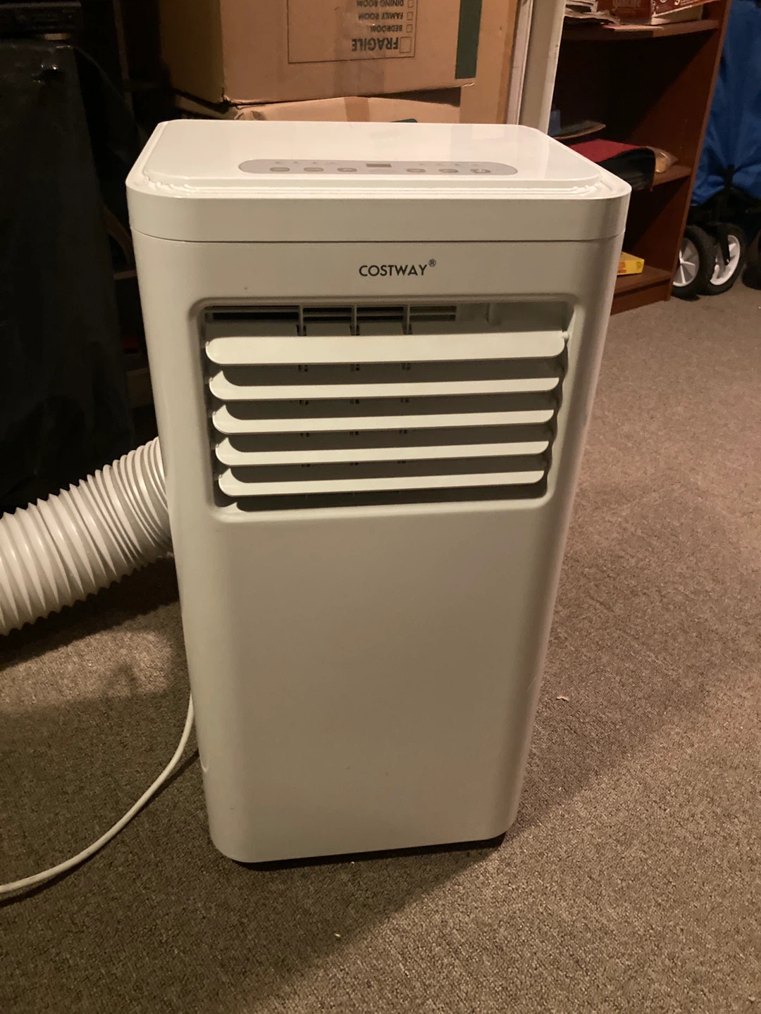 COSTWAY Portable Air Conditioner FP15233US-WH 5000BTU/Hr