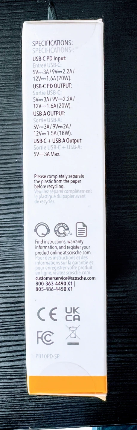 Scosche GO BAT 10K mAh Dual-Port Power Bank - photo 5