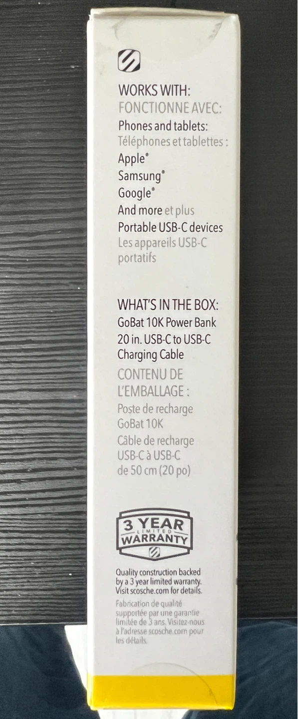 Scosche GO BAT 10K mAh Dual-Port Power Bank - photo 4