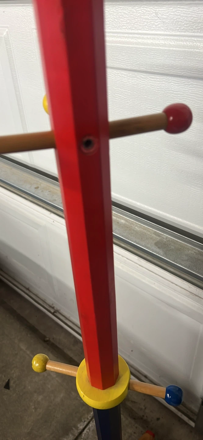 Kids Pencil Shaped Coat Rack - photo 2