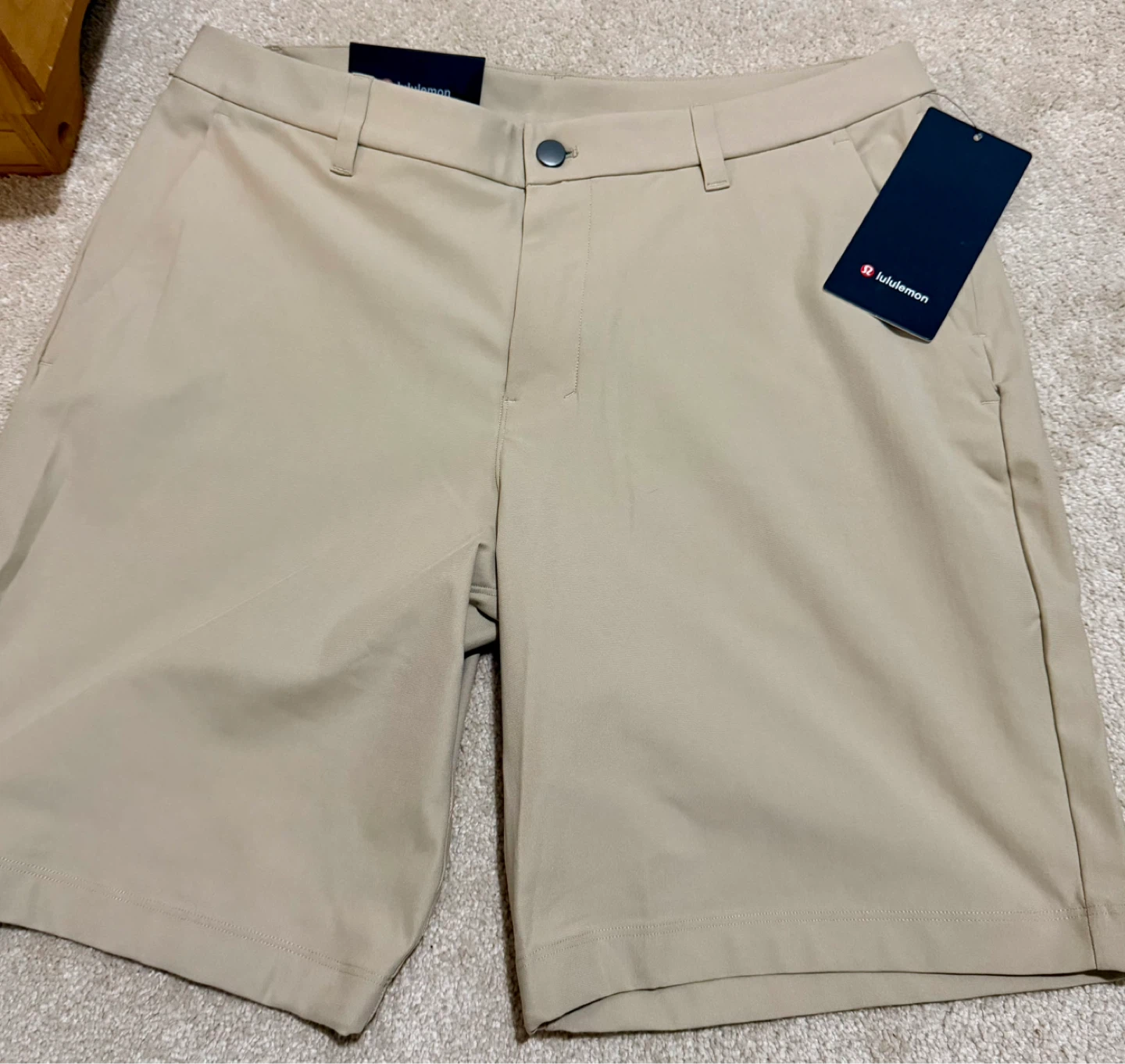 Lululemon ABC Classic-Fit Short 9" Warpstreme Khaki Size 33 - photo 3