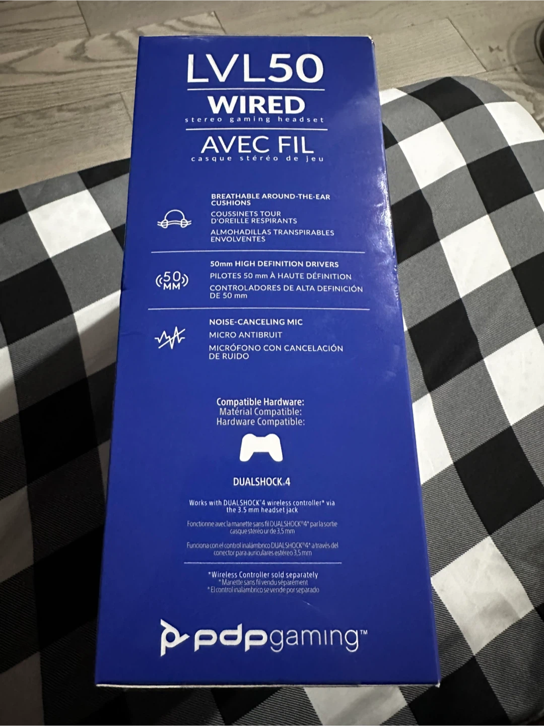 PDP LVL50 Wired Stereo Gaming Headset for PS4 - photo 3