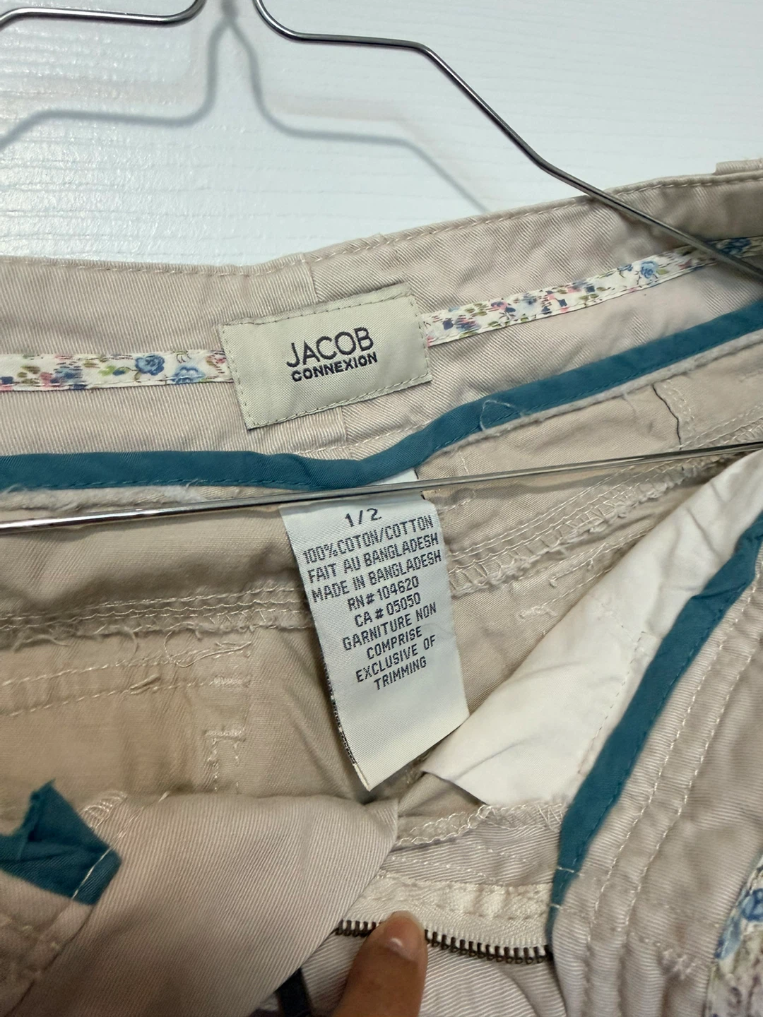 Jacob Connexion Women's Khaki Pants Size 1/2 - photo 2