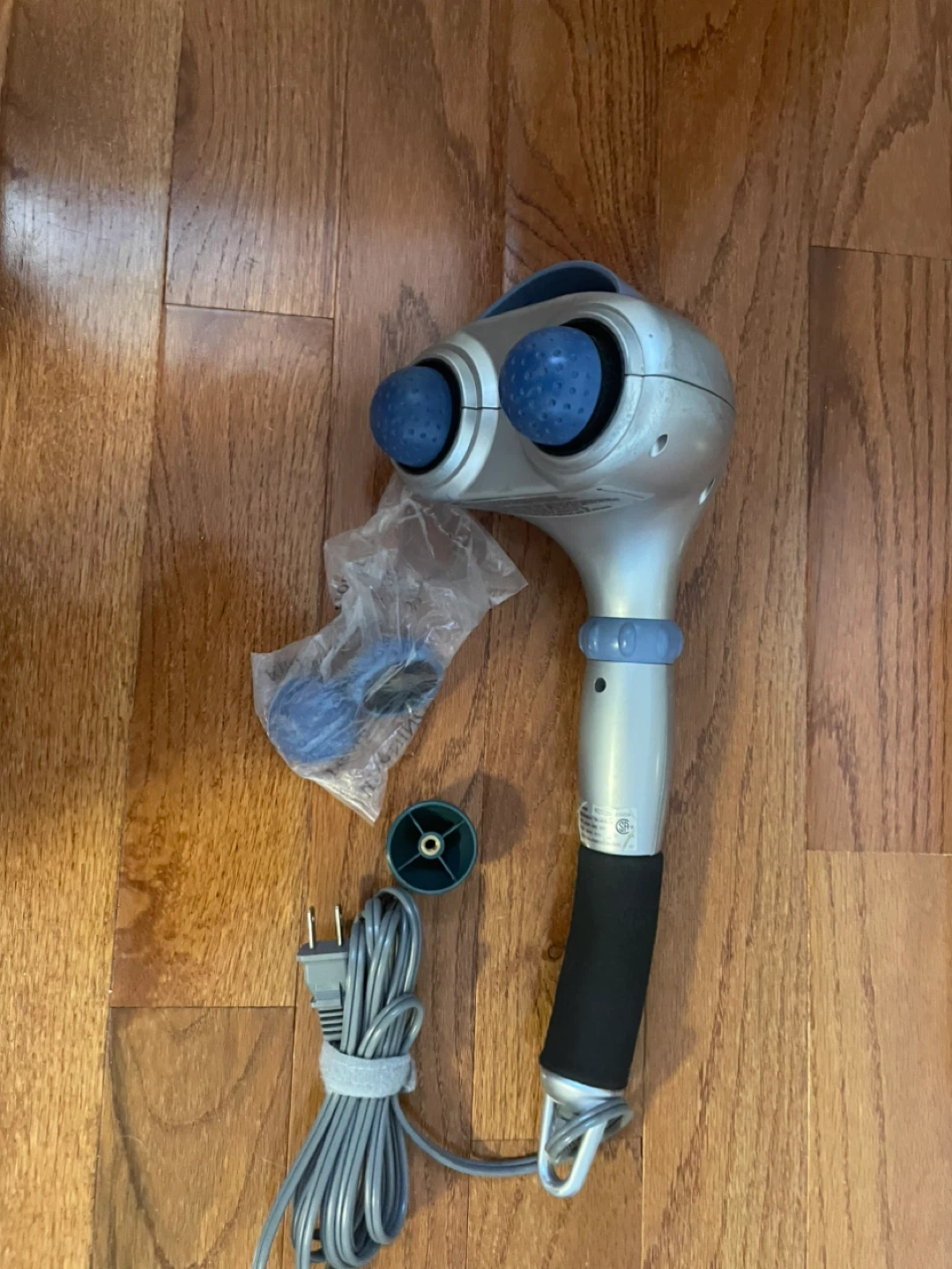 Electric Handheld Massager with Attachments - photo 3