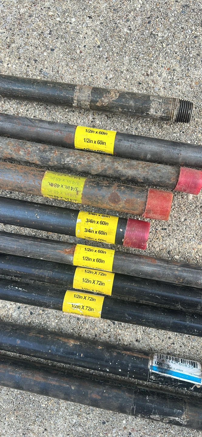 Lot of Metal Pipes - Various Sizes - photo 2