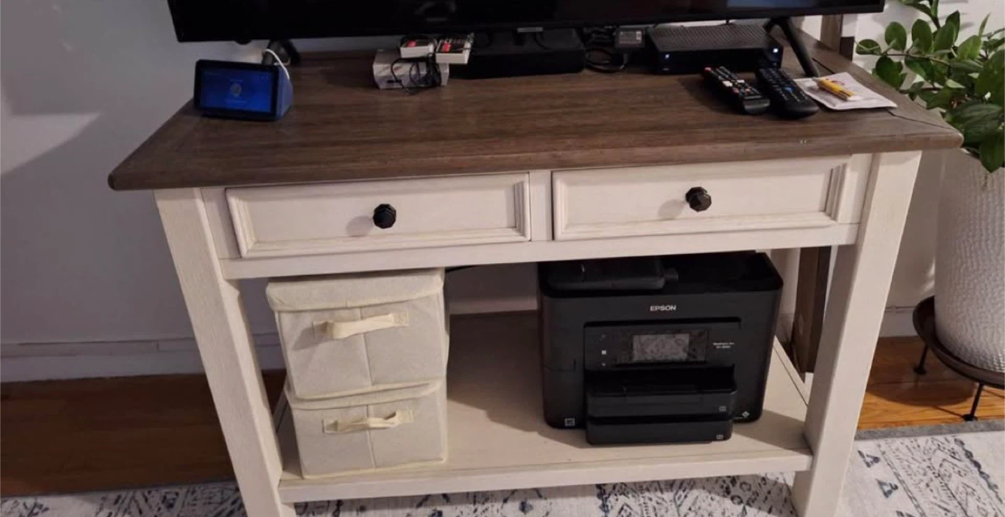 Console Table with Drawers