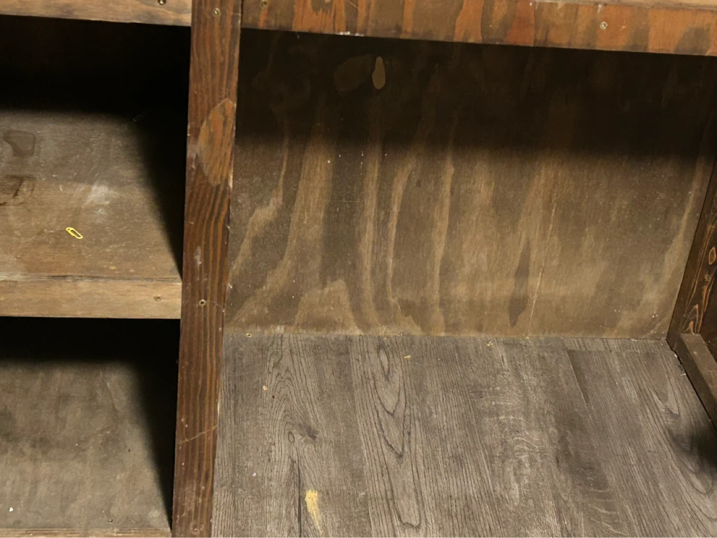 Wooden desk