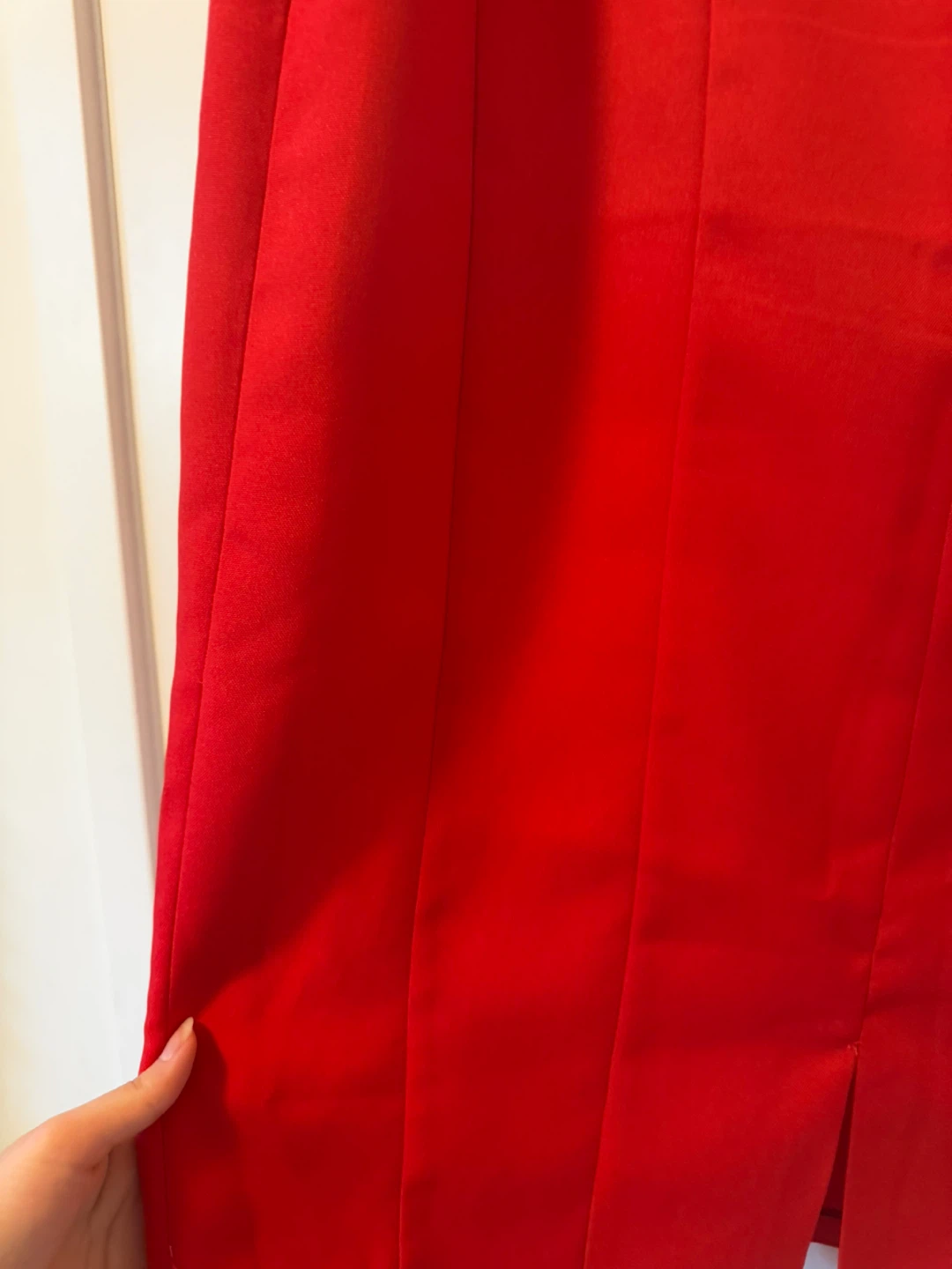 Red Midi Skirt - photo 3