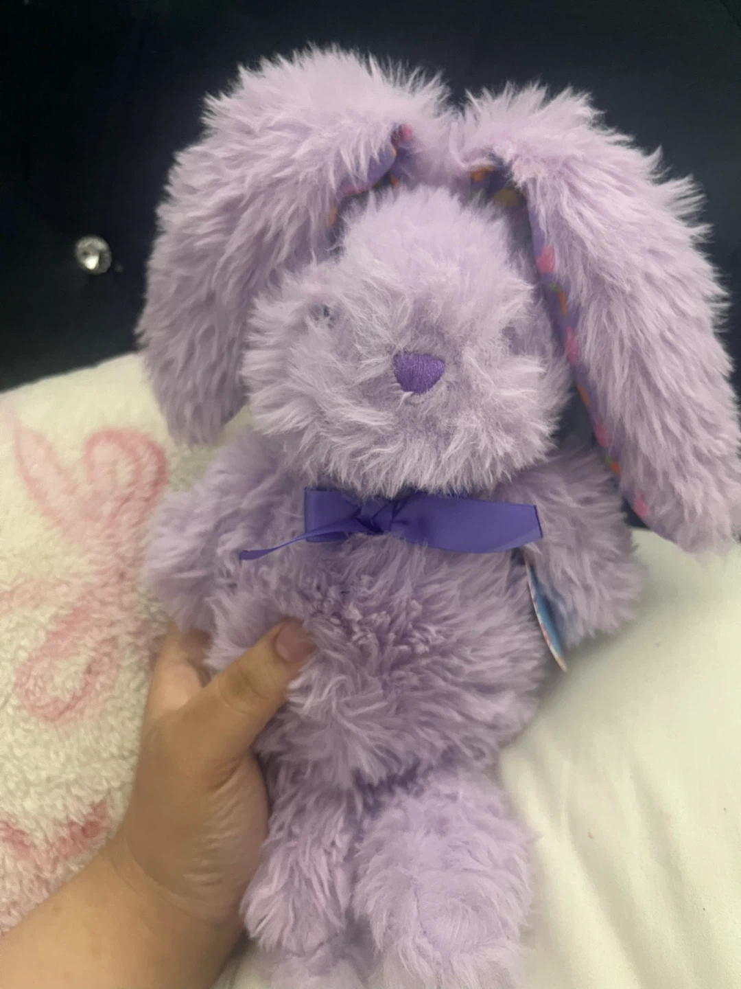 Purple Plush Bunny Rabbit Stuffed Animal
