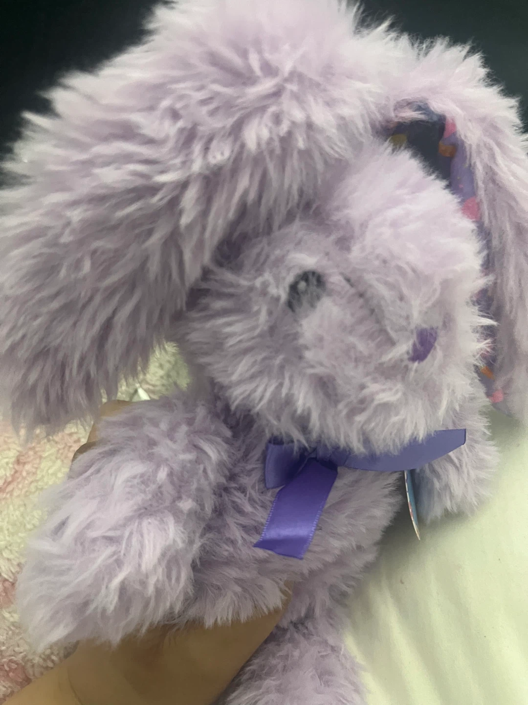 Purple Plush Bunny Rabbit Stuffed Animal - photo 2