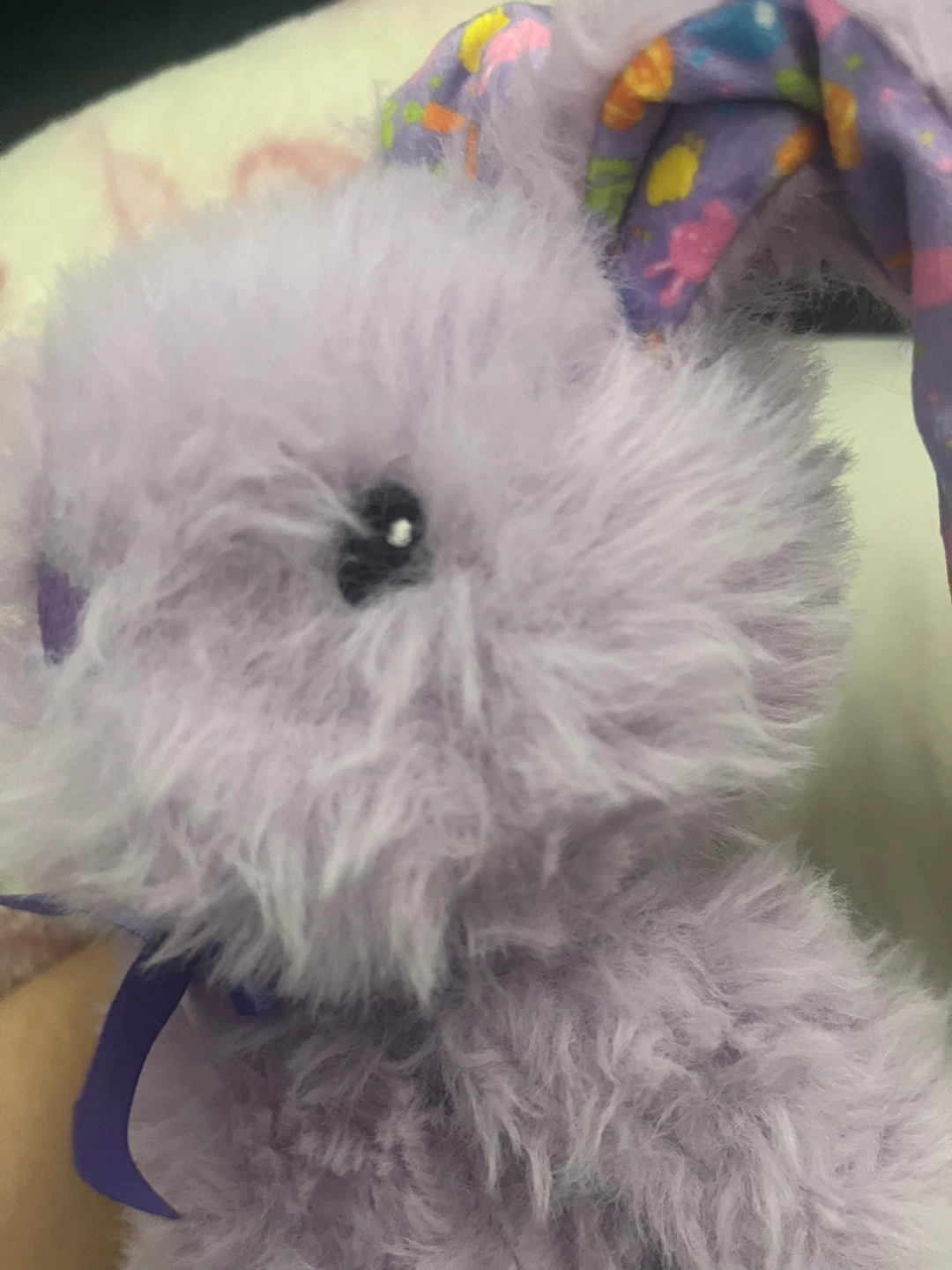 Purple Plush Bunny Rabbit Stuffed Animal - photo 4