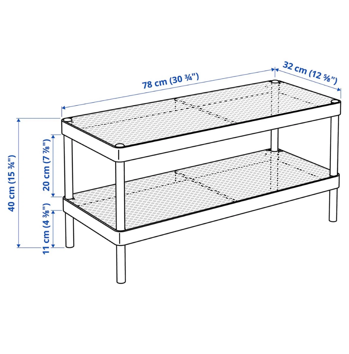 IKEA MACKAPÄR Shoe Rack - White ❤️‍🔥 MOVE OUT SALE - photo 3