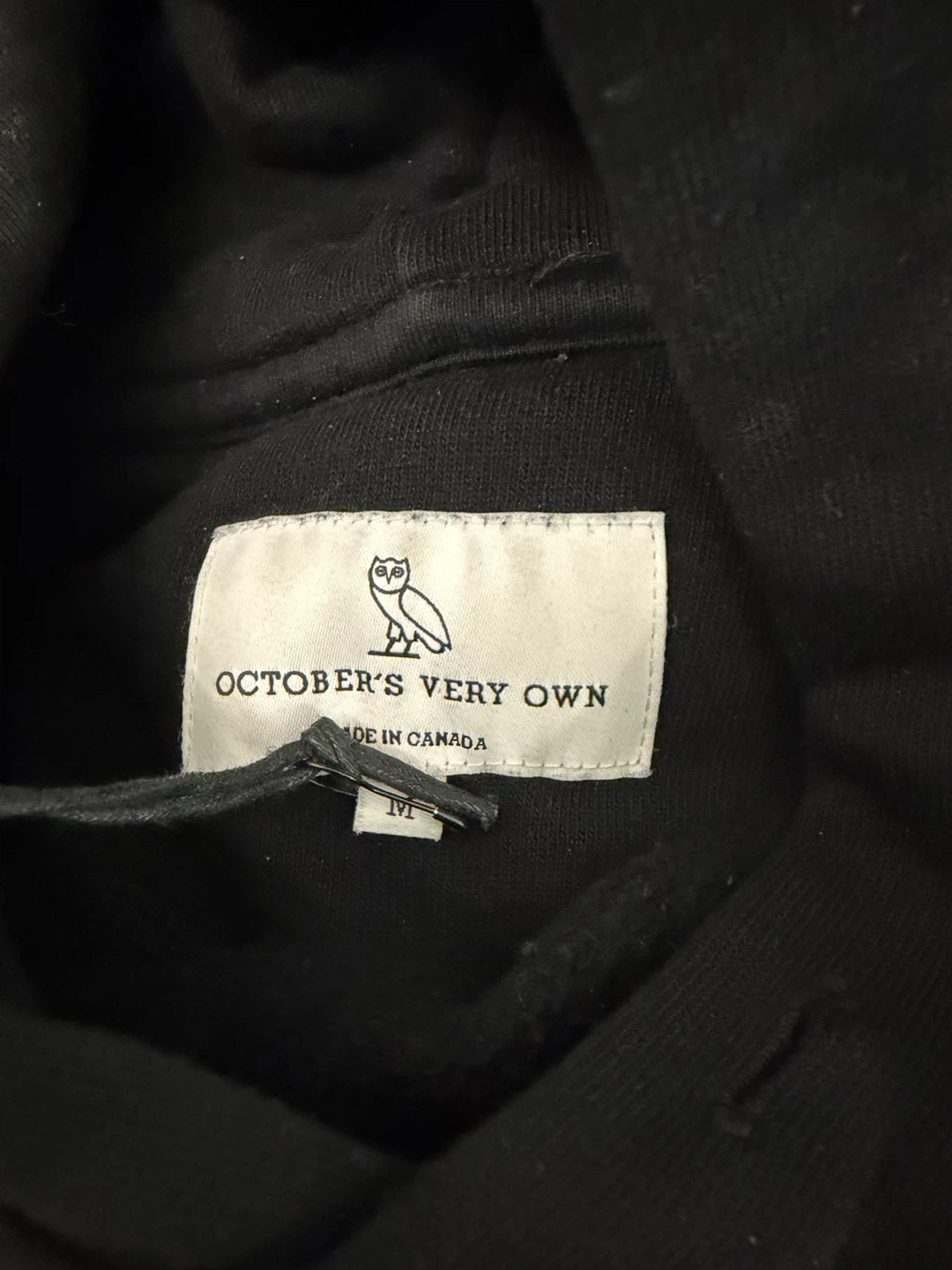 OVO October's Very Own Owl Hoodie Black/Gold Size Medium - photo 3