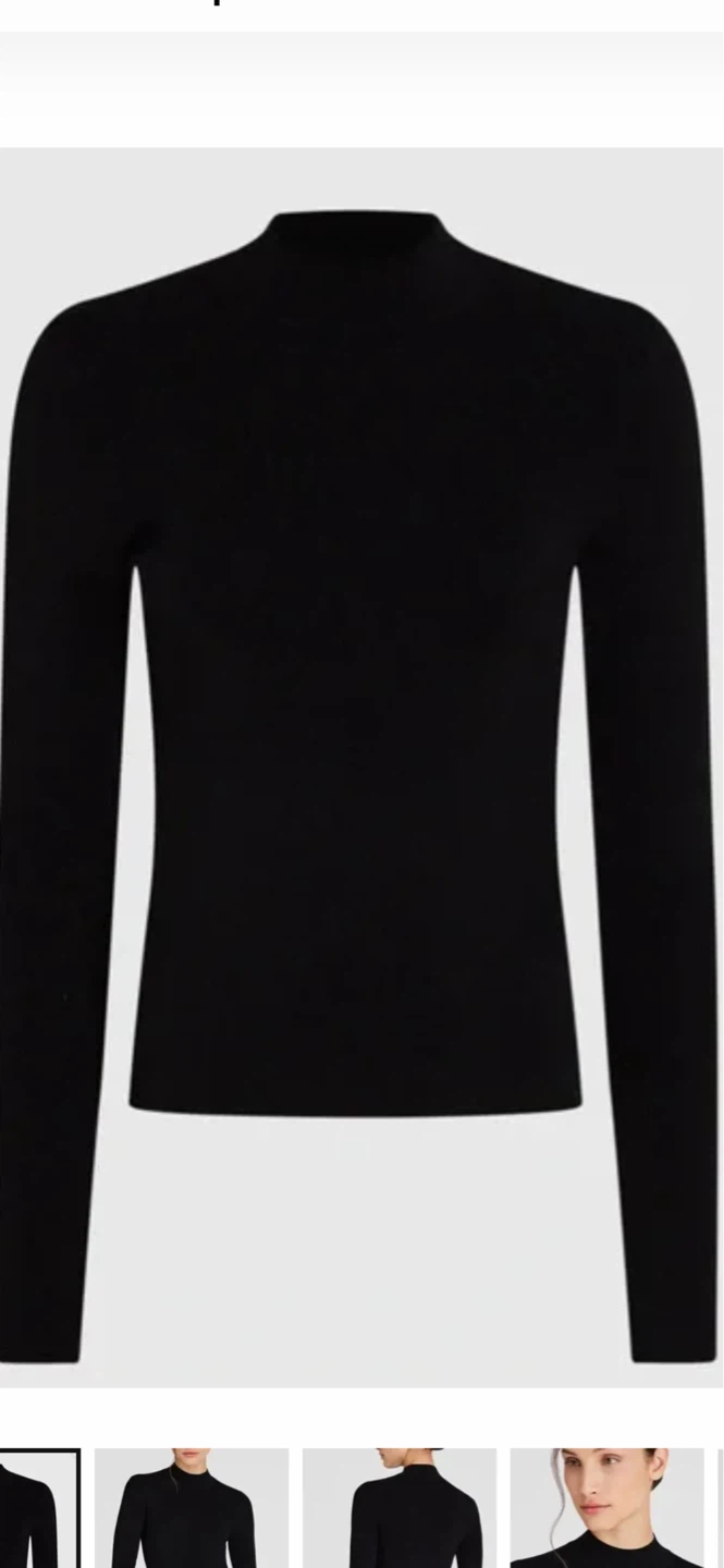 Club Monaco Merino Wool Mock Neck Sweater XS/TP