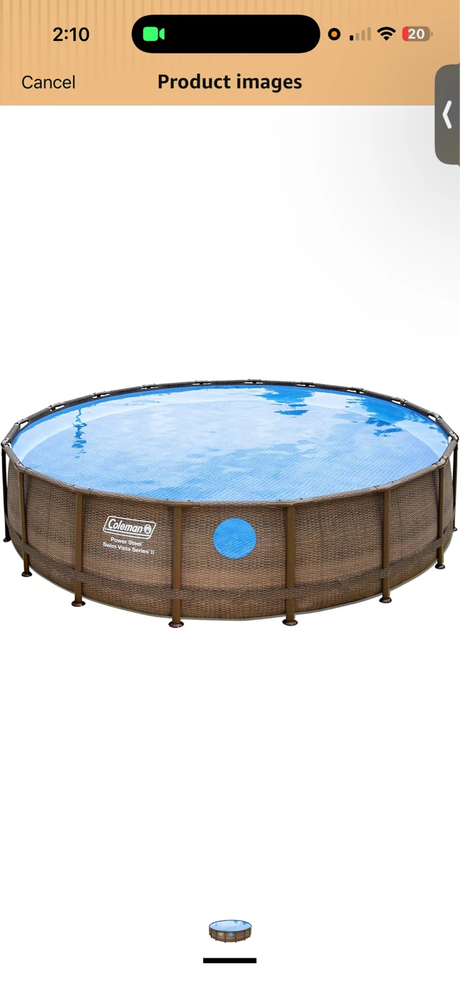 Coleman 18 ft. Power Steel Above Ground Swimming Pool - photo 2