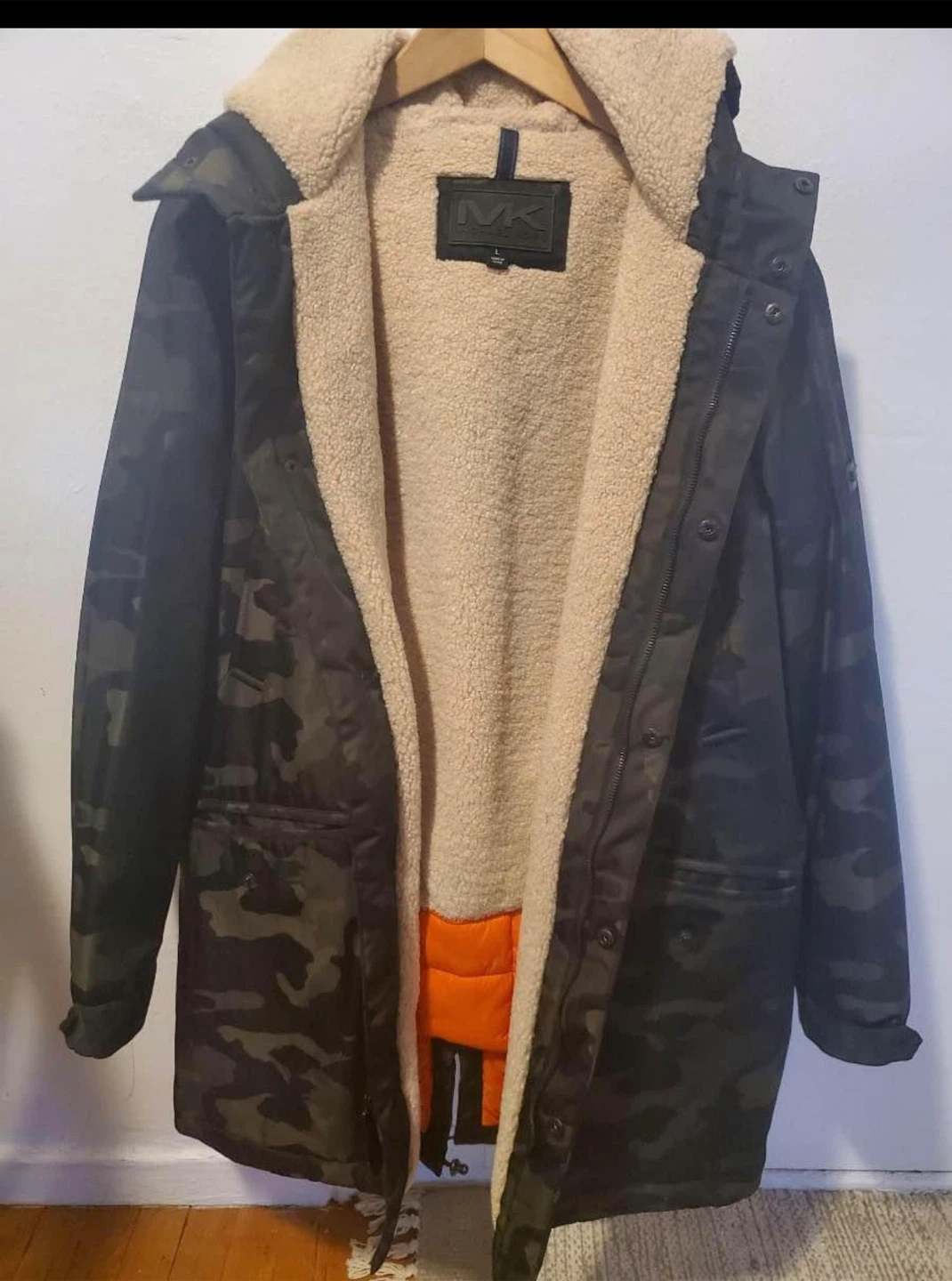 Michael Kors Camo Parka Jacket