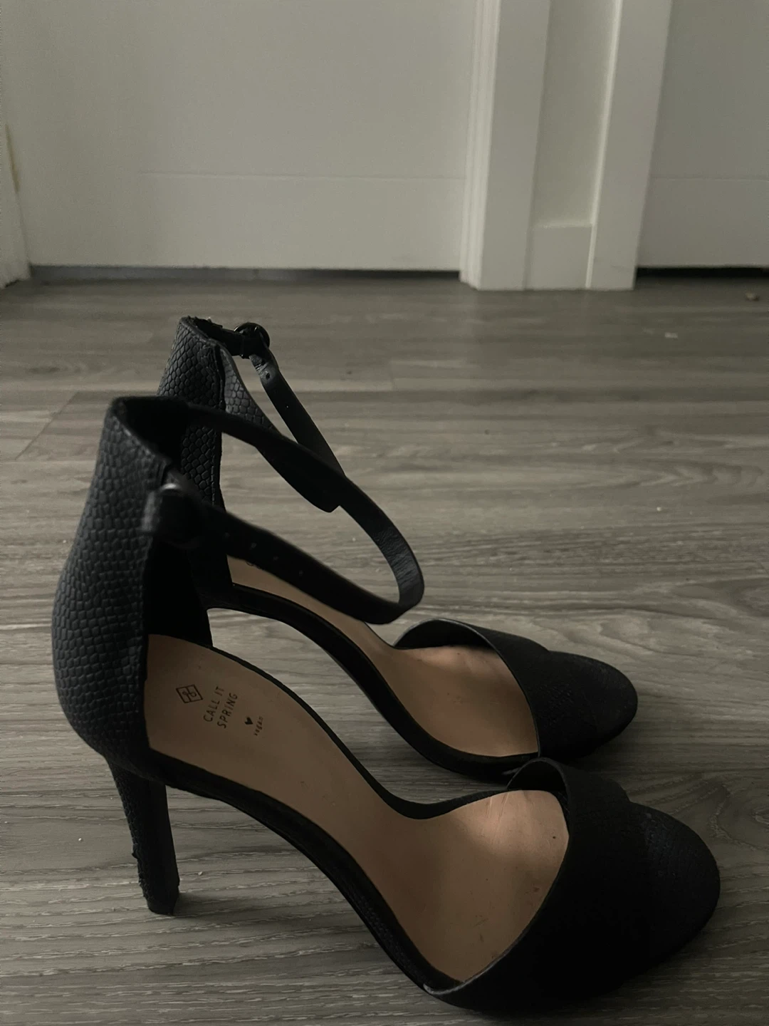 Call It Spring Black Heels
