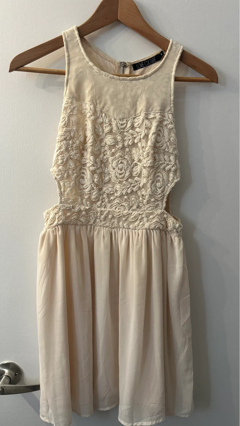 Love Culture Lace Cut-Out Dress