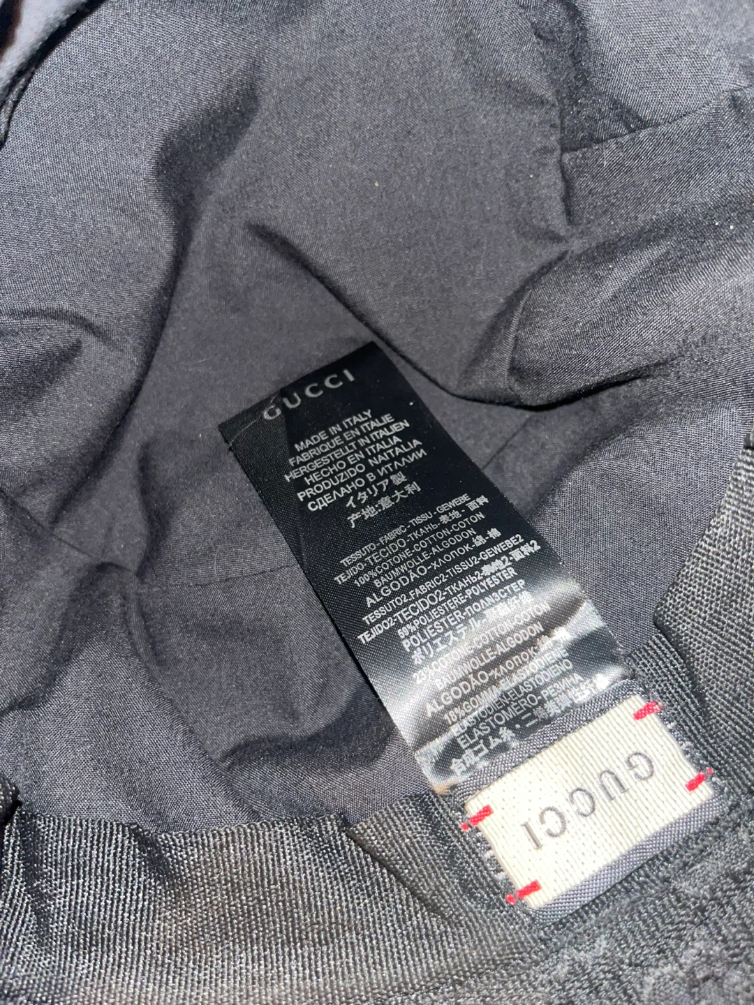 Black Gucci Bucket Hat - photo 3