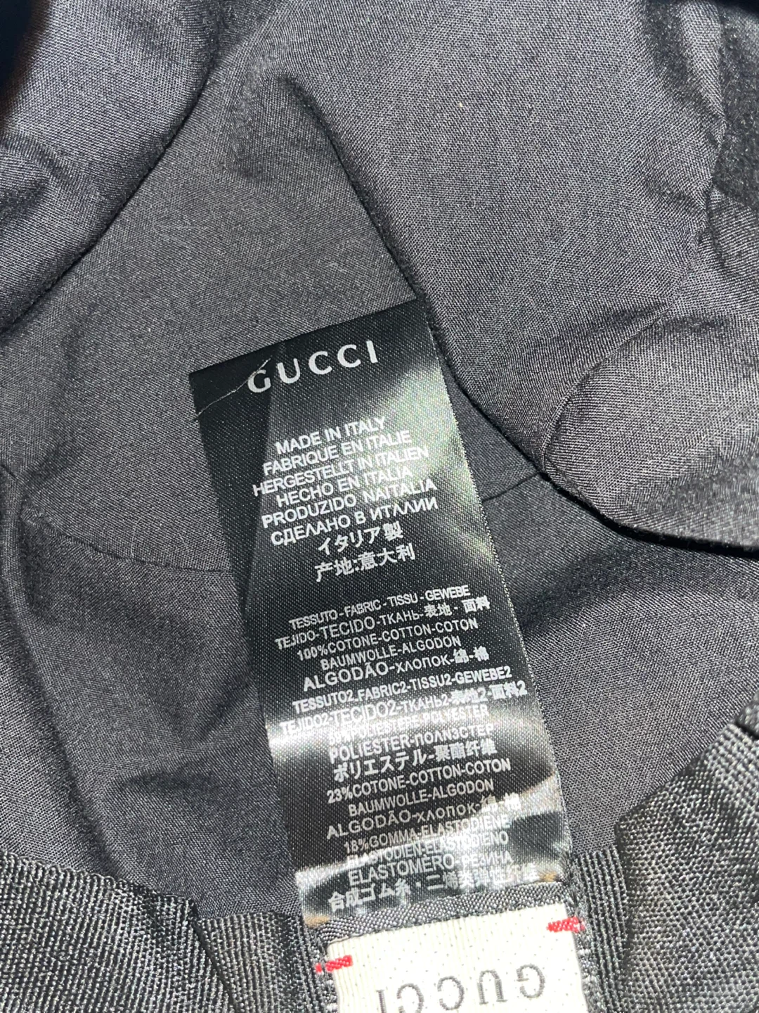 Black Gucci Bucket Hat - photo 4