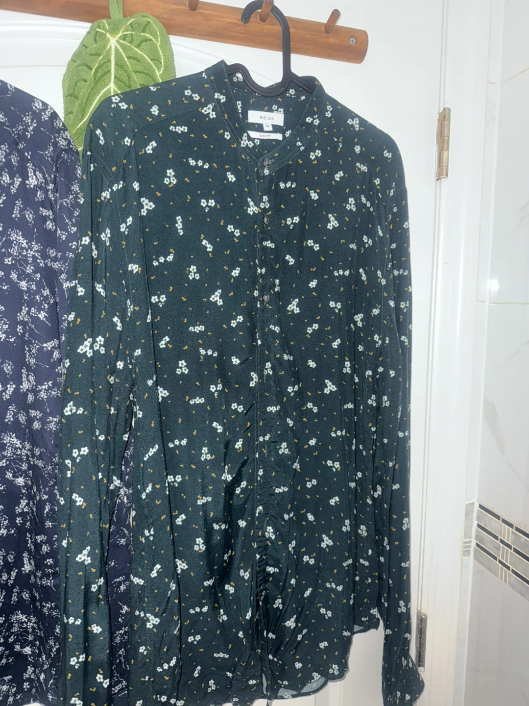 Men's REISS M Slim Fit Floral Print Shirts - photo 4