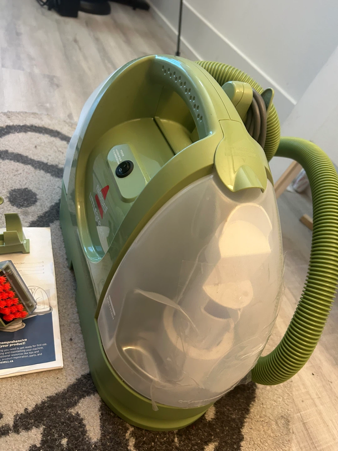 Bissell Little Green Portable Carpet Cleaner - photo 3