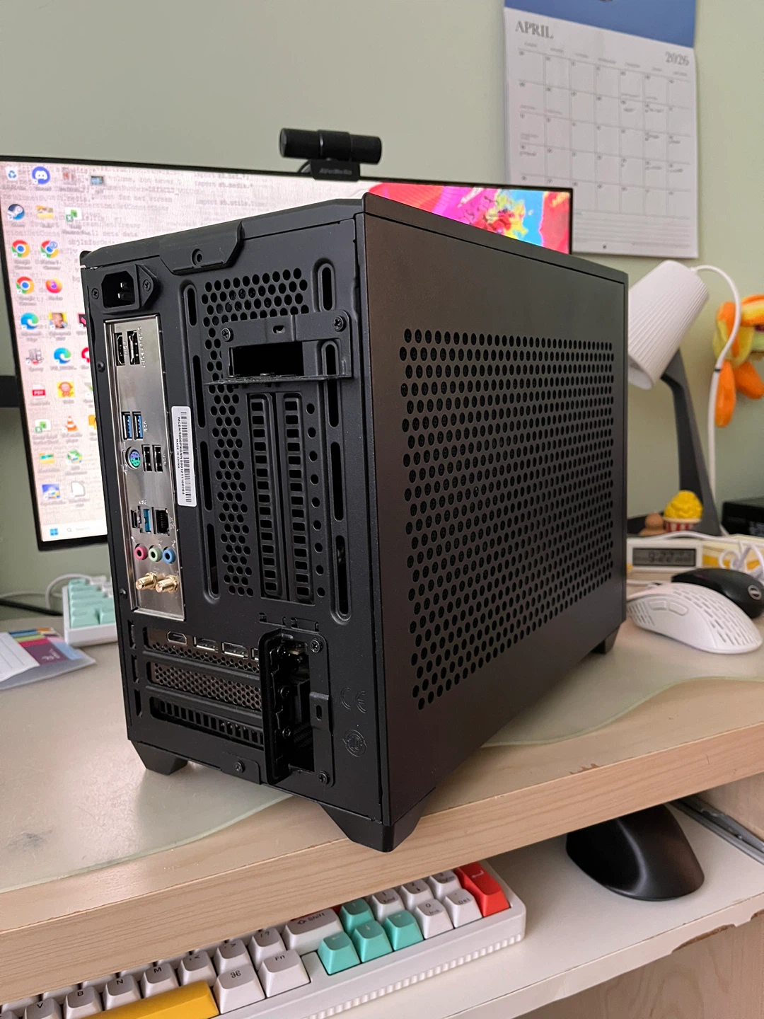 Itx computer 3600x 16gb ram 128gb ssd 3060ti gpu - photo 3